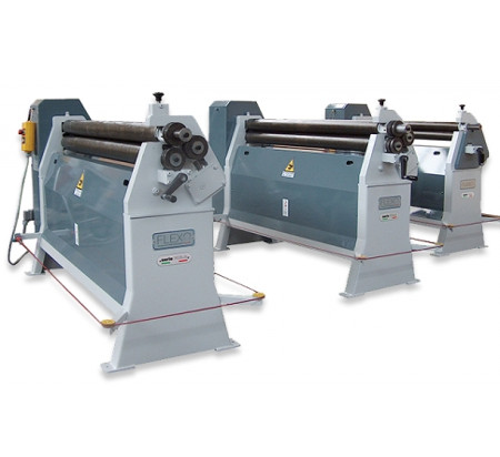3-Roll plate rolling machines – with single complete prebending. Image