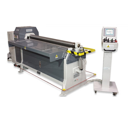 4-Roll plate rolling machines – with double complete prebending. Image