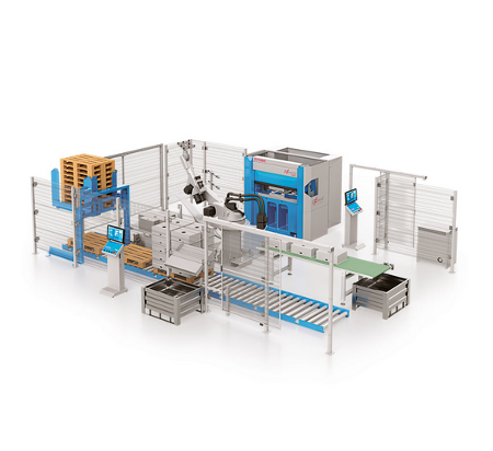 Electric Press Brake Robotic Cell Image